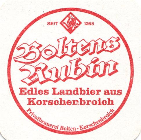 korschenbroich ne-nw bolten quad 4b (180-boltens rubin-rot)